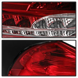 Spyder Ford Focus 15-17 Sequential/Indicator/Reverse LED LED Tail Lights Red Clear