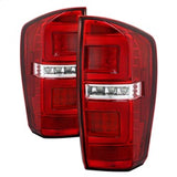 Spyder Toyota Tacoma 16-17 Red Clear LED Tail Lights