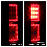 Spyder Ford F-150 18-19 Not Compatible w/Rear Blind Spor Sensor Models Light Bar LED Tail Lights Red Clear