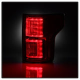 Spyder Ford F-150 18-19 Not Compatible w/Rear Blind Spor Sensor Models Light Bar LED Tail Lights Red Clear