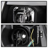 Spyder Signature Jeep Grand Cherokee 11-13 Black Light Bar Projector Headlights Halogen Models Only Will Not Fit Xenon/HID Model