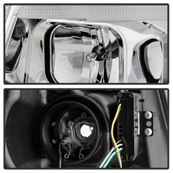 Spyder Signature Jeep Grand Cherokee 11-13 Chrome Light Bar Projector Headlights Halogen Models Only Will Not Fit Xenon/HID Model