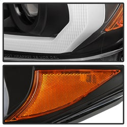 Spyder Signature Toyota Tacoma 16-18 w/LED Sequential Turn Signal Projector Headlights Does Not Fit TRD Model Black
