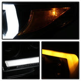 Spyder Signature Toyota Tacoma 16-18 w/LED Sequential Turn Signal Projector Headlights Does Not Fit TRD Model Black