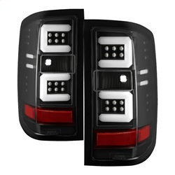 Spyder Chevrolet Silverado 1500/Silverado 2500 HD/Silverado 3500 HD 16-17 All Black Light Bar LED Tail Lights