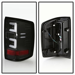 Spyder Chevrolet Silverado 1500/Silverado 2500 HD/Silverado 3500 HD 16-17 All Black Light Bar LED Tail Lights