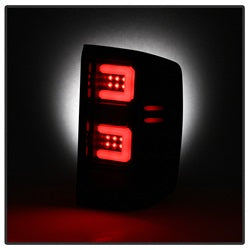 Spyder Chevrolet Silverado 1500/Silverado 2500 HD/Silverado 3500 HD 16-17 All Black Light Bar LED Tail Lights