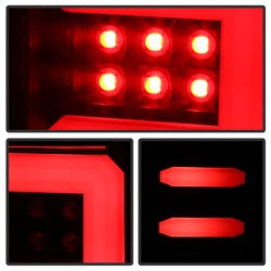 Spyder Chevrolet Silverado 1500/Silverado 2500 HD/Silverado 3500 HD 16-17 All Black Light Bar LED Tail Lights