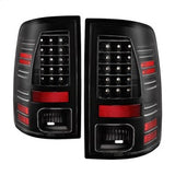Spyder Dodge Ram 1500/Ram 2500/Ram 3500/1500/2500/3500 09-10 Incandescent Model Only LED Tail Lights Not Compatible w/LED Model Black