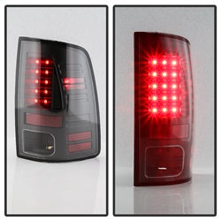 Spyder Dodge Ram 1500/Ram 2500/Ram 3500/1500/2500/3500 09-10 Incandescent Model Only LED Tail Lights Not Compatible w/LED Model Black