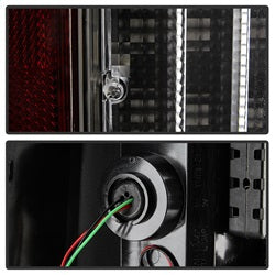 Spyder Ford F-150 15-17 Not Compatible w/Rear Blind Spot Sensor Model Light Bar LED Tail Lights Black