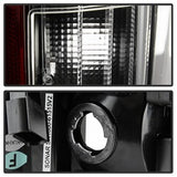 Spyder Ford F-150 15-17 Not Compatible w/Rear Blind Spot Sensor Model Light Bar LED Tail Lights Black