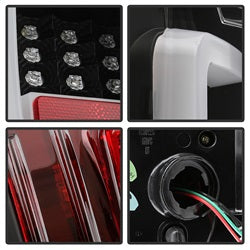 Spyder Toyota Tundra 14-18 All Black Light Bar LED Tail Lights