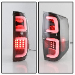Spyder Toyota Tundra 14-18 All Black Light Bar LED Tail Lights