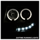 Spyder Signature Chevrolet Avalanche/Suburban 1500/Suburban 2500/Tahoe 07-13 Incl. High H1 And Low H1 Halo LED Projector Headlights Black