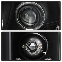Spyder Signature Chevrolet Avalanche/Suburban 1500/Suburban 2500/Tahoe 07-13 Incl. High H1 And Low H1 Halo LED Projector Headlights Black