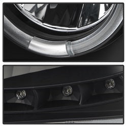 Spyder Signature Chevrolet Avalanche/Suburban 1500/Suburban 2500/Tahoe 07-13 Incl. High H1 And Low H1 Halo LED Projector Headlights Black