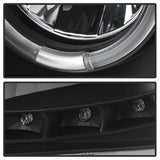 Spyder Signature Chevrolet Avalanche/Suburban 1500/Suburban 2500/Tahoe 07-13 Incl. High H1 And Low H1 Halo LED Projector Headlights Black