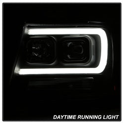 Spyder Signature Chevrolet Avalanche/Suburban 1500/Suburban 2500/Tahoe 07-13 Version 2 DRL Projector Headlights Incl. High H1 And Low H1 Black