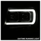 Spyder Signature Chevrolet Avalanche/Suburban 1500/Suburban 2500/Tahoe 07-13 Version 2 DRL Projector Headlights Incl. High H1 And Low H1 Black