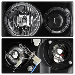 Spyder Signature Ford F-250 Super Duty/F-350 Super Duty/F-450 Super Duty 08-10 Incl. High H1 And Low H1 Halo LED Projector Headlights