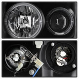 Spyder Signature Ford F-250 Super Duty/F-350 Super Duty/F-450 Super Duty 08-10 Incl. High H1 And Low H1 Halo LED Projector Headlights