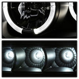 Spyder Signature Ford F-250 Super Duty/F-350 Super Duty/F-450 Super Duty 08-10 Incl. High H1 And Low H1 Halo LED Projector Headlights
