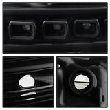 Spyder Signature Ford F-250 Super Duty/F-350 Super Duty/F-450 Super Duty 11-16 DRL Halo LED Projector Headlights Incl. High H1 And Low 9006