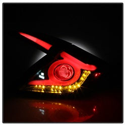 Spyder Honda Civic 16 Black Light Bar LED Tail Lights