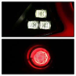 Spyder Honda Civic 16 Black Light Bar LED Tail Lights