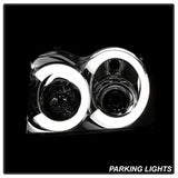 Spyder Signature Jeep Grand Cherokee 05-07 Chrome Light Bar Projector Headlights