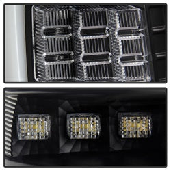 Spyder Jeep Grand Cherokee 99-04 Version 3 Light Bar LED Tail Lights Black