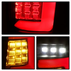 Spyder Jeep Grand Cherokee 99-04 Version 3 Light Bar LED Tail Lights Black