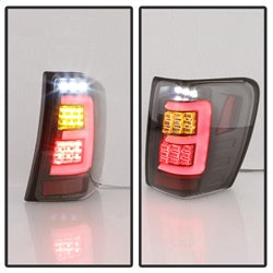 Spyder Jeep Grand Cherokee 99-04 Version 3 Light Bar LED Tail Lights Black