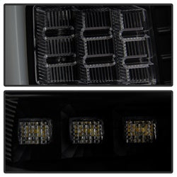 Spyder Jeep Grand Cherokee 99-04 Version 3 Light Bar LED Tail Lights Black Smoke