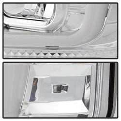 Spyder Signature Ford F-250 Super Duty/F-350 Super Duty/F-450 Super Duty 08-10 Version 2 Projector Headlights Chrome Incl. Low Beam-H7/High Beam-H1