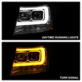 Spyder Signature Chevrolet Avalanche/Suburban 1500/Suburban 2500/Tahoe 07-13 Version 2 Projector Headlights Chrome