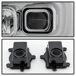 Spyder Signature Chevrolet Avalanche/Suburban 1500/Suburban 2500/Tahoe 07-13 Version 2 Projector Headlights Chrome