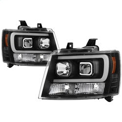 Spyder Signature Chevrolet Avalanche/Suburban 1500/Suburban 2500/Tahoe 07-13 Version 2 Projector Headlights Black