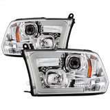Spyder Signature Dodge Ram 1500/1500/2500/3500 09-10 Version 2 Projector Headlights Chrome Halogen Model Only