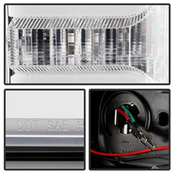 Spyder Signature Ford F-250 Super Duty/F-350 Super Duty/F-450 Super Duty 17-18 Incl. Low Beam-H7/High Beam-H1/Signal-LED Projector Headlights Chrome