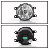 Spyder Toyota Sienna 18-19 w/OEM Switch OEM Fog Lights Clear
