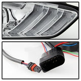 Spyder Signature Ford Focus 15-18 w/Sequential Turn Signal Projector Headlights Chrome Incl. Low Beam-H7/High Beam-H1/ Signal-LED