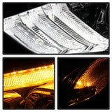 Spyder Signature Ford Focus 15-18 w/Sequential Turn Signal Projector Headlights Chrome Incl. Low Beam-H7/High Beam-H1/ Signal-LED