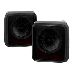 Spyder Jeep Wrangler (JL) 19-20 w/Sequential Turn Signal Full LED Tail Lights Black Smoke