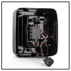 Spyder Jeep Wrangler (JL) 19-20 w/Sequential Turn Signal Full LED Tail Lights Black Smoke