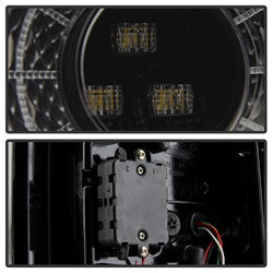 Spyder Jeep Wrangler (JL) 19-20 w/Sequential Turn Signal Full LED Tail Lights Black Smoke