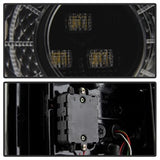 Spyder Jeep Wrangler (JL) 19-20 w/Sequential Turn Signal Full LED Tail Lights Black Smoke