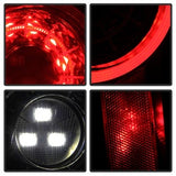 Spyder Jeep Wrangler (JL) 19-20 w/Sequential Turn Signal Full LED Tail Lights Black Smoke