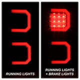 Spyder Dodge Durango 04-09 Black LED Tail Lights